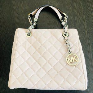MK Susannah small leather tote